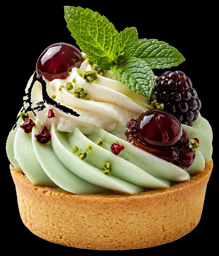 Mint & Berry Cream Cup
