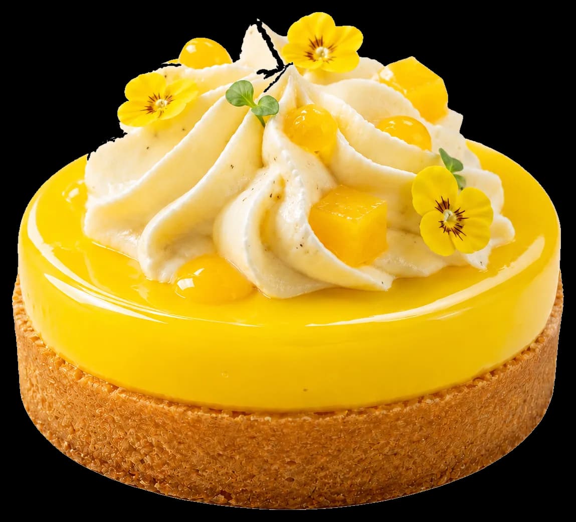 Citrus Glow Cheesecake