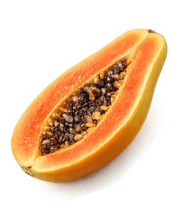 papaya garnish