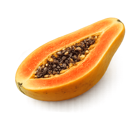 papaya garnish