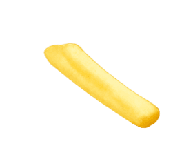 Fries garnish
