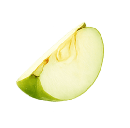 Apple garnish